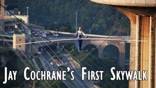 Jay Cochrane First Skywalk in Niagara Falls 2012