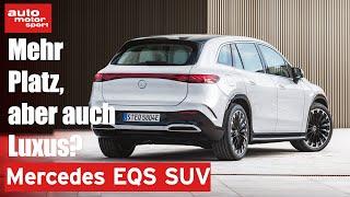 Mercedes EQS SUV: Besser als die Limousine? - Neuvorstellung | auto motor und sport