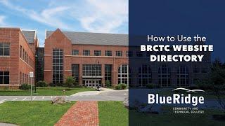 How to Use the BRCTC Website Directory