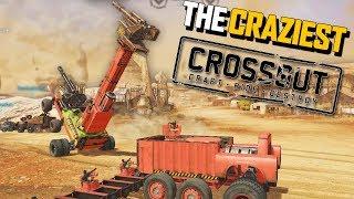 Crossout The CRAZIEST & Derpiest Crossout Vehicles FUNNY Moments (Crossout Open Beta Gameplay Part 4