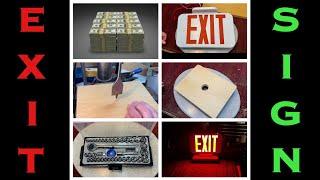 EXIT Sign Project- First Look  Dollar Tree $5 Socket Set