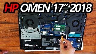 HP Omen 17 2018/17  Disassembly | Hard Drive, Memory, Battery Upgrade & Replacement