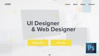 Web Design Tutorial - Portfolio Website