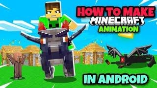 Make Minecraft 3d Animations Video In Android || Prisma 3D