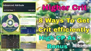 8 Ways To Get Crit And Higher CP️ | Neverland 