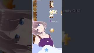 Her 3D model has crashed #vtuber #shorts #puzzle