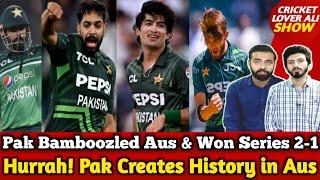 Hurrah! Pak Creates History in Aus | Pak Bamboozled Aus & Won Series 2-1 | PAK v AUS 3rd ODI