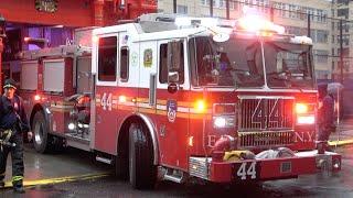 FDNY Engine 44 Responding