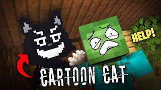 Monster School: CARTOON CAT CHALLENGE! - Minecraft Animation