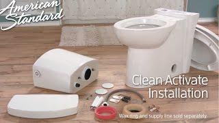 Touchless Toilet Install: Clean ActiVate Toilet by American Standard