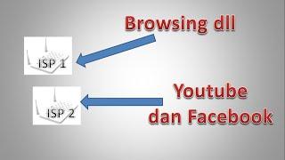 #02 Mengarahkan Youtube dan Facebook ke ISP Tertentu