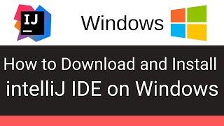 How Download & Install intelliJ Idea on Windows