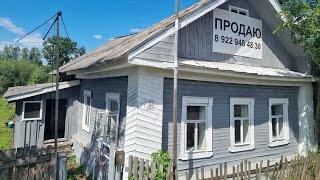 Обзор дома в пгт Вахруши в продаже.Наводим порядок внутри дома.