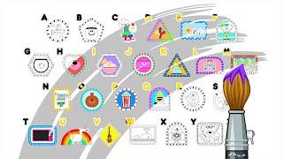 A to Z with Hey Duggee Badges: Epic Colouring Adventure!