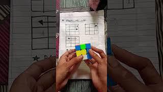 how to solve the Rubik's cube with magic trick #viral #rubik #puzzle #rubikcube #shortvideo #rubcube