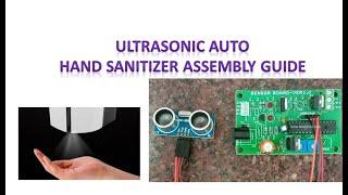 ULTRASONIC AUTO SANITIZER Assembly Guide