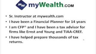 WWW.MYWEALTH.COM TAX