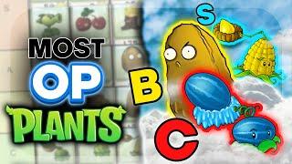 Ranking the MOST OVERPOWERED Plants Vs Zombies... Plants!