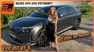 VinFast VF 8 im Test (2024) Alles zum NEUEN SUV aus Vietnam ab 299€ im Monat! Fahrbericht | Review