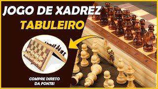 Jogo de Xadrez Tabuleiro para Iniciantes (ONDE COMPRAR?)