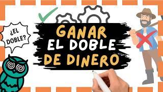  Cómo ganar MÁS DINERO sin trabajar más [Sí, DESDE YA] #ganardinero