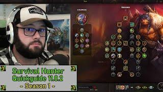 Survival Hunter Quickguide 11.0.2 [Season 1] - Deutsch [TWW]