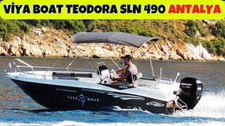 VİYA BOAT TEODORA 490 SLN-F TEKNE. Antalya Boat Show 2023. Balıktaysan Özgürsün Recai Başkanla Çekim