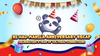 Ni Hao Manila Anniversary Recap - Celebrating A Year of Cultural Connections