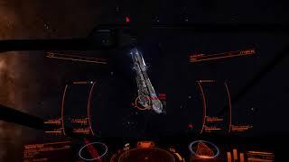 Elite Dangerous: Railgun effectiveness. Player Python vs NPC Fed Corvette