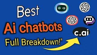 Best ai chatbot 2024 | top ai chatbots free | how to use ai software in Android | best ai chatbot |