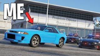 Robbing Supercar Dealership in GTA 5 RP