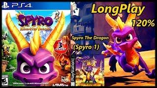 Spyro Reignited Trilogy (Spyro The Dragon) - Longplay 120% Full Game Walkthrough (No Commentary)