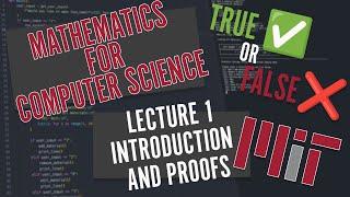 MIT’s Mathematics for Computer Science 6.042J | Lecture 1 | Watch & Study w/ Me!