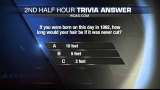 Mackenzie Birthday Trivia 2014