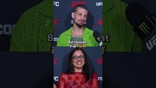 Suga Sean O’Malley is wild for saying this to Nina Drama LOL | UFC 316 #shorts #ufc #mma