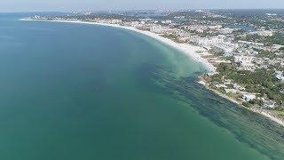 Aerial Siesta Key - Crescent Beach