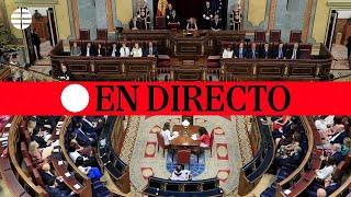  DIRECTO | Sesión de control al Gobierno en el Congreso de los Diputados