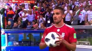 World Cup 2018: Milad Mohammadi Somersault Throw In Against Spain