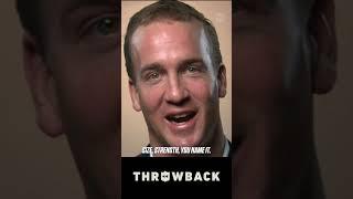 This Peyton Manning & Jeff Saturday Fight is HEATED! #shorts