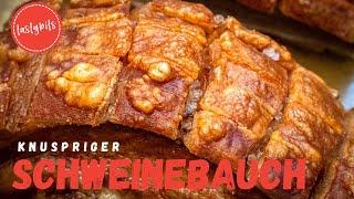 Knuspriger Schweinebauch aus dem Ofen - mit SUCHTPOTENTIAL!