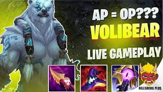 AP VOLIBEAR IS OP??? - Wild Rift HellsDevil Plus Gameplay