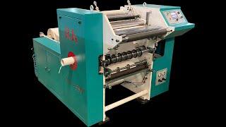 RK TS 550 | Roll to Roll Thermal Paper Slitting Rewinder | (POS Roll Rewinder)