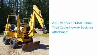 Vermeer Trencher  For Sale   $11,200