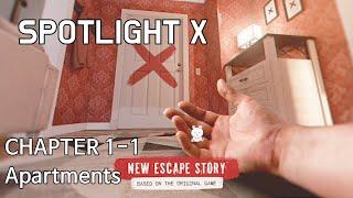 Spotlight X Room Escape Chapter 1 Part 1 Apartments Walkthrough - All Stars (Javelin Ltd)