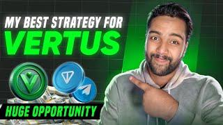 Vertus Mining Bot BEST STRATEGY | Vertus Mining New Features Update - Telegram Mining #airdropfree