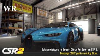 【CSR2】Chiron Pur Sport, 7.245 WR , tune & shift