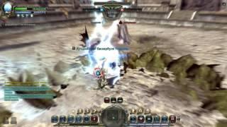 Dragon Nest PvP Crusader vs Dark Avenger (Крестоносец против Разрушителя)