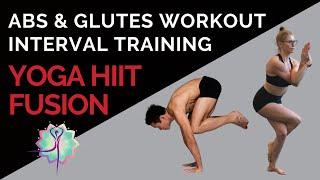 #PureYogaTV Guaranteed SWEAT! YogaHIIT Fusion (Abs & Glutes)