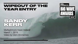 Sandy Kerr at Mullaghmore - 2019 Ride of the Year Entry - WSL Big Wave Awards