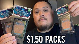 Opening Magic The Gathering Packs from the Dollar Store | MTG 15 Cards Pack (x3)